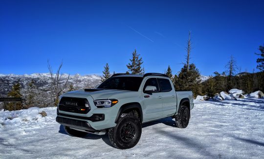 Toyota Tacoma TRD Pro in Lunar Rock