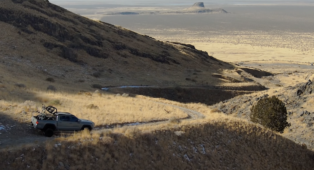 Boundry Trailbreaker Bike Rack Toyota Tacoma Off-road Skull Valley Utah