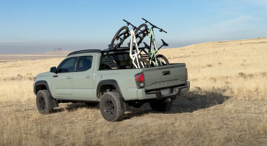 Boundry Trailbreaker Mountain Bike Rack System Toyota Tacoma